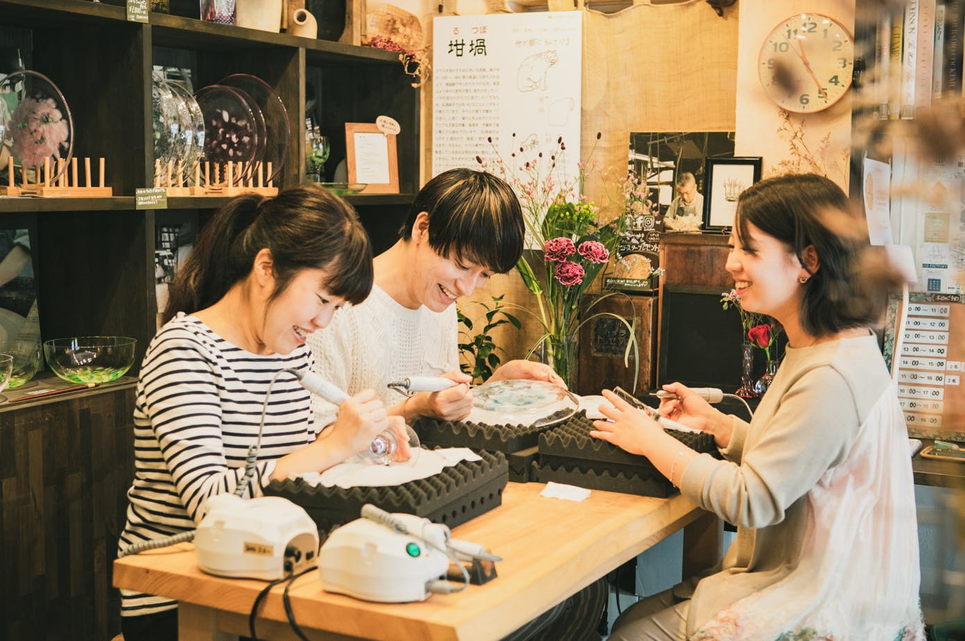 ちいさな硝子の本の博物館