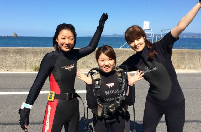 大阪市淀川区のダイビング倶楽部g-scubaは、和歌山でスキューバダイビング体験を開催中！