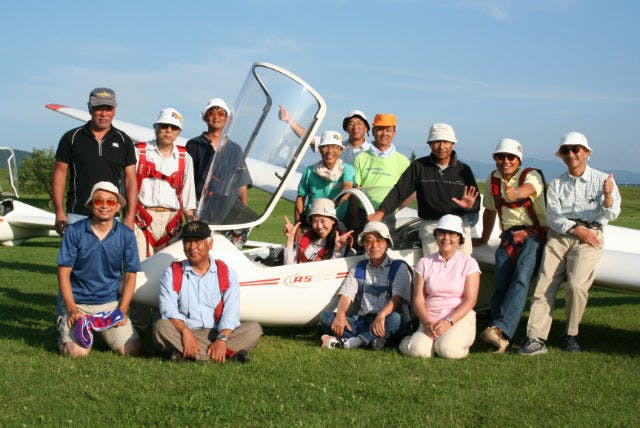 たきかわスカイパークでは、北海道滝川市にてグライダー体験を主催しています。