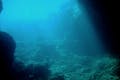 ウエーブマリンクラブダイビングスポットのひとつ、青の洞窟は神秘的な世界！