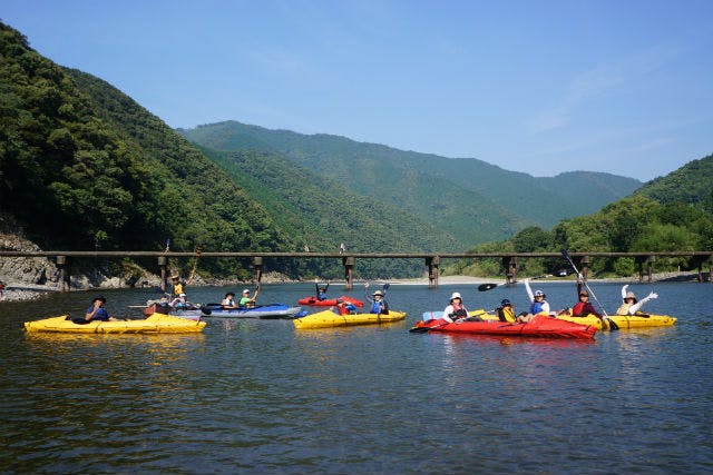 アウトドアスペースは、高知県や栃木県、茨城県などでカヌーツアーを開催しています！