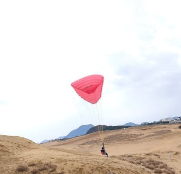 鳥取砂丘パラグライダー体験スクール（砂丘本舗）に投稿された画像（2023/3/22）