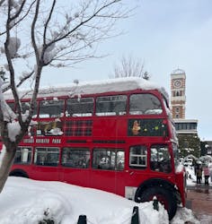 札幌観光バスに投稿された画像（2024/2/27）