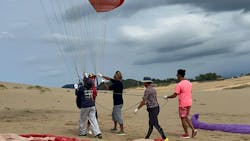 鳥取砂丘パラグライダー体験スクール(砂丘本舗)に投稿された画像(2025/9/25)