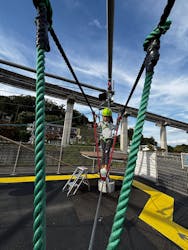 屋外アスレチック「HUGTRATOPS(ハグトラトプス)」に投稿された画像(2025/9/28)