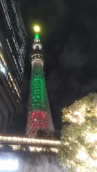 東京スカイツリーに投稿された画像(2025/12/9)
