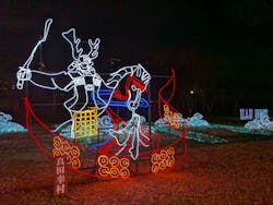 大阪城イルミナージュに投稿された画像(2025/12/16)