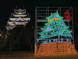 大阪城イルミナージュに投稿された画像(2025/12/16)