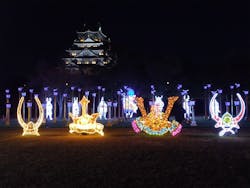 大阪城イルミナージュに投稿された画像(2025/12/18)