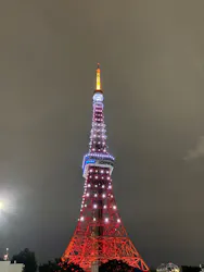 東京タワーに投稿された画像(2026/7/7)