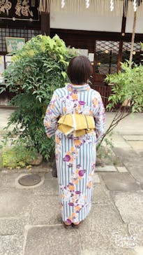 レンタル着物・着付け『寺町美人』に投稿された画像（2017/8/25）