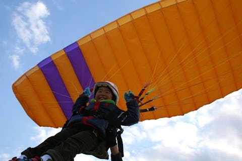 大阪舞洲スポーツアイランド De パラグライダーふわり体験