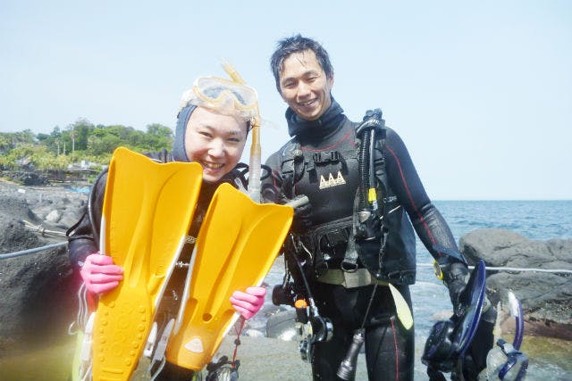 リトルリッツは、静岡県伊豆海洋公園にて体験ダイビング・ファンダイビングを開催しています。