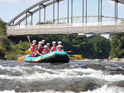 【1日・吉野川】ラフティングツアー（写真付）