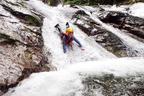 【半日・キャニオニング】北山川支流キャニオニング半日ツアー