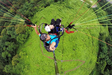 【長野・白馬・パラグライダー】冬でも浮遊体験＆タンデムフライト