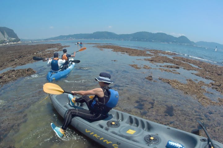 神奈川 逗子 カヤック 暑い夏を吹き飛ばそう カヤック シュノーケリング 7 9月限定 アソビュー