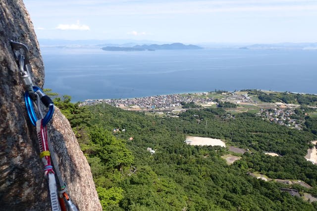 【滋賀・高島・ロッククライミング】獅子岩　★写真サービス