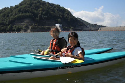 【みなかみ・半日・カヤック】日帰りや観光にオススメ！レイクカヤックプラン（1人乗り）