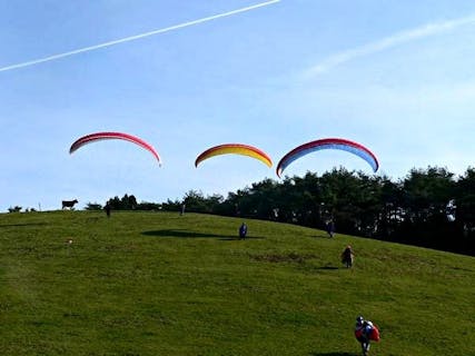 【岩手・パラグライダー・1日】1人で挑戦ミニチャレンジ＆大空を舞う2人乗りタンデムフライト！