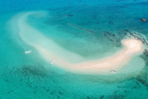 【半日・午前or午後・小浜島発着】幻の島＆お魚畑シュノーケリング