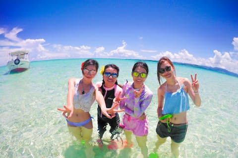 【沖縄・石垣島発・小浜島着・シュノーケリング】幻の島上陸＆シュノーケリング体験