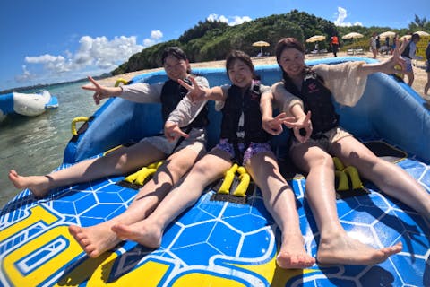 【北部発・瀬底島開催】冬季限定♪　お得なセットプラン♪「マリン３パック」　４KカメラGoPro撮影データ無料ダウンロード♪