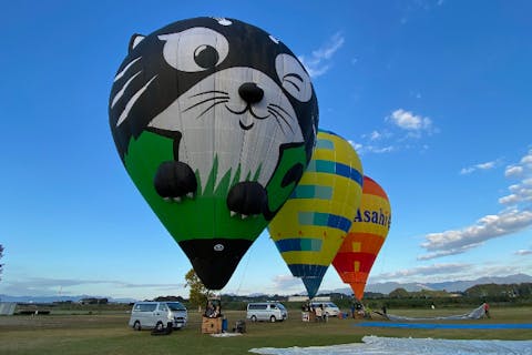 【三重・鈴鹿・熱気球搭乗体験】鈴鹿の絶景を独占！45分のプライベートフライト