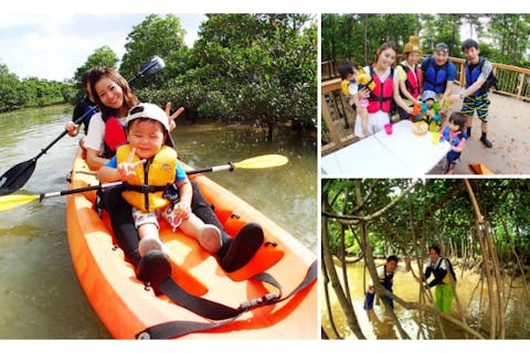 ＜3名様以上＞【1歳～OK】【沖縄・東海岸・マングローブカヤック】★1グループ完全貸切スタイル★気分はジャングルクルーズ！