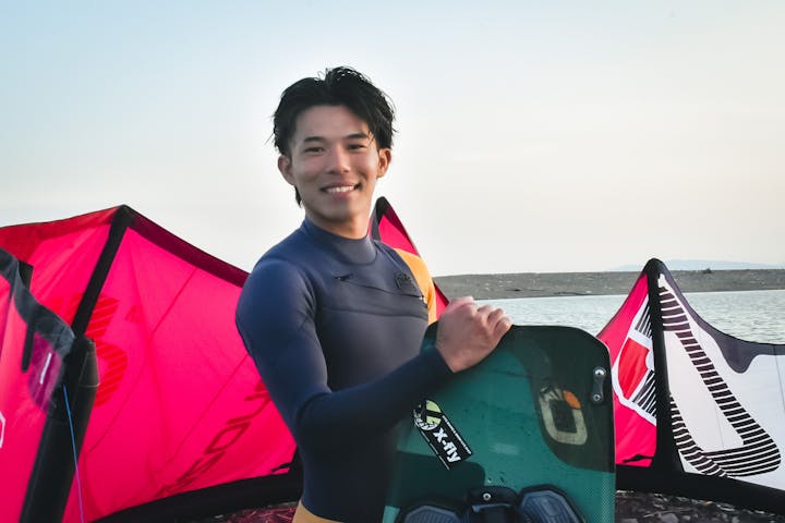 カイトボード カイトサーフィン ひたすらエアーとアンフック