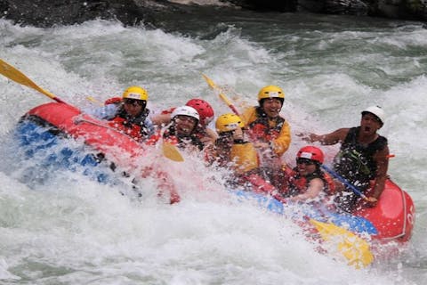 【徳島・吉野川・フォレスト＆ラフティング】小学生も目一杯楽しめる！フォレストアドベンチャー祖谷とラフティングコンボプラン