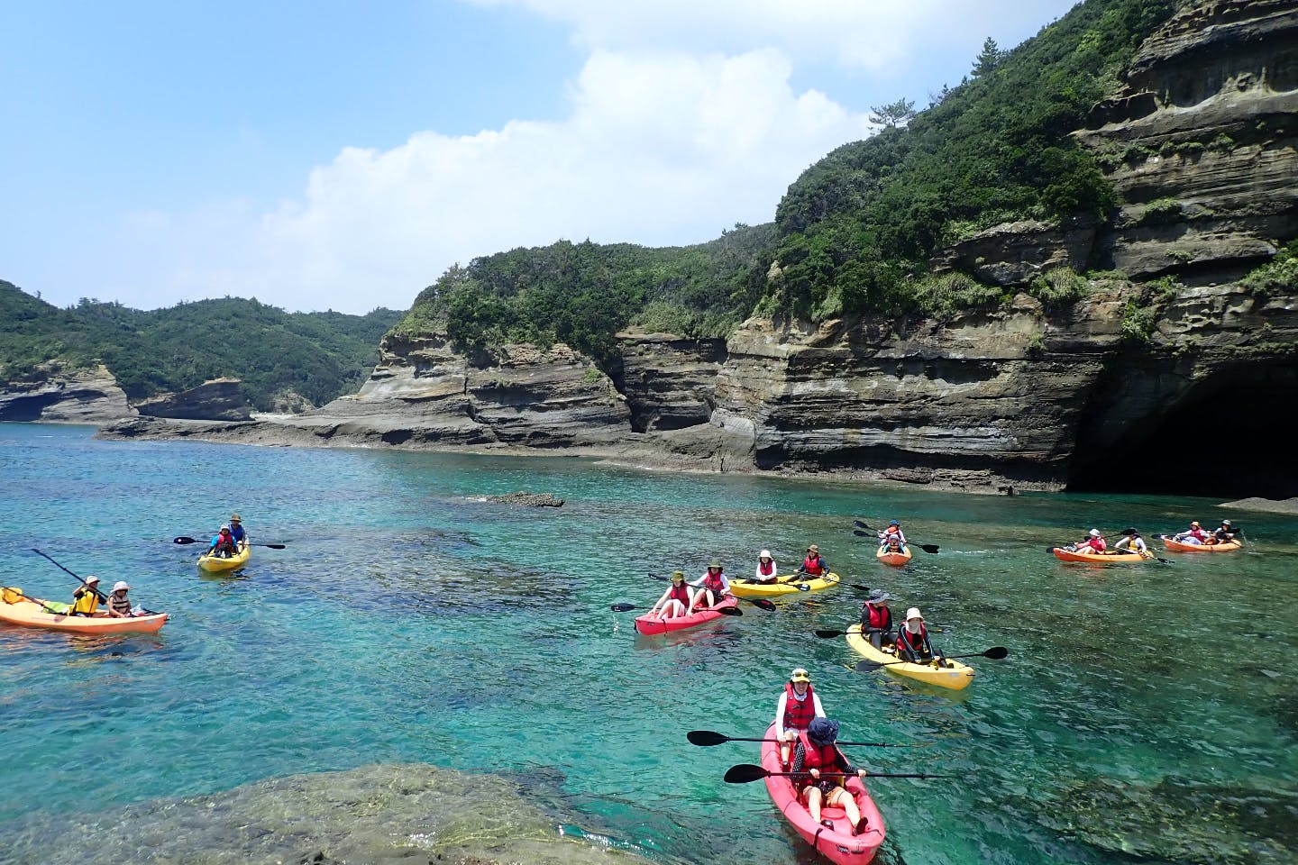 半日 午前or午後 シーカヤックで種子島の海を楽しもう アソビュー