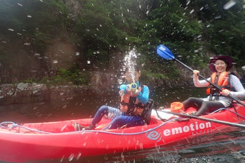 【半日・安房川】初心者OK！無人の浜に上陸・リバーカヌー&川遊び！