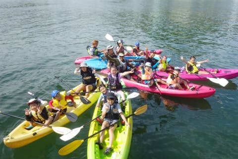 【神奈川・葉山・秋谷・カヤック】海のお散歩カヤック（半日、ファミリーお友だち向け）