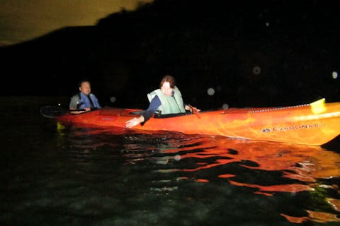 【広島・鞆の浦・カヌー】きらめく海の星！夜光虫と海ホタルに会える、鞆の浦ナイトツーリング★写真プレゼント