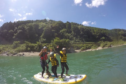 【半日・午後コース】日本三大急流・球磨川を満喫！River SUP