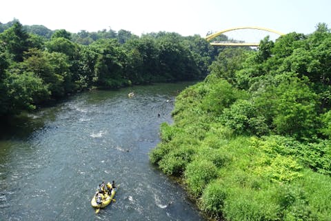 90分・ニセコ尻別川ラフティングツアー（清流下りプラン）