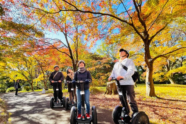 【埼玉・森林公園】広大な国営公園でセグウェイツアー！緑・花・自然・風を感じよう＜セグウェイガイドツアー150分＞【写真データ無料プレゼント付き】
