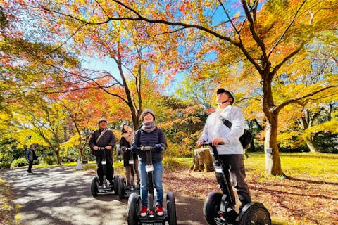 【埼玉・森林公園】広大な国営公園でセグウェイツアー！緑・花・自然・風を感じよう＜セグウェイガイドツアー150分＞【写真データ無料プレゼント付き】
