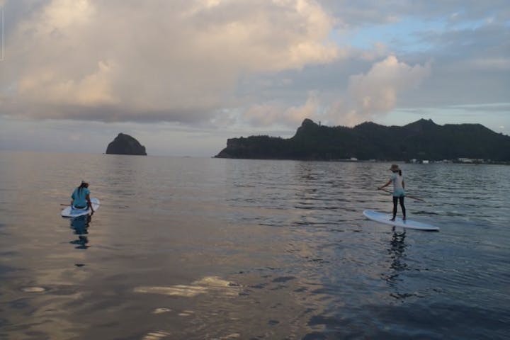 約2h 世界遺産の小笠原 父島 Supで日の出を見に行こう アソビュー