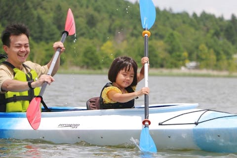白樺湖ネイチャーカヌー|湖の上で過ごす2時間の冒険
