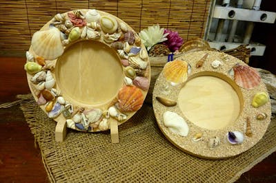 貝殻クラフト】材料持ち込み可♪貝殻を使っておしゃれな置物作り