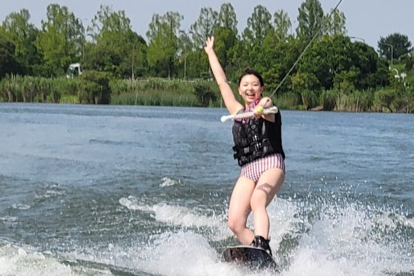 滋賀・琵琶湖・ウェイクボード】初めての方限定！まずはやって
