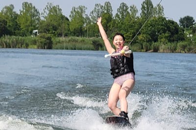 滋賀・琵琶湖・ウェイクボード】初めての方限定！どうせやるなら絶対