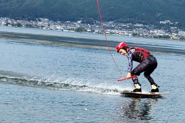 滋賀・琵琶湖・ウェイクボード】経験4回目以上の方はこちら！たっぷり