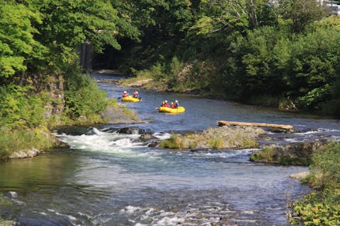 【北海道・トマム・南富良野・ラフティング】半日・空知川ツアー