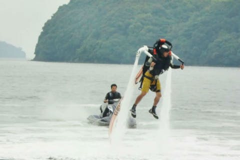 【長崎・マリンスポーツ】ジェットパックとマリンレジャーが楽しめるオイシイプラン！