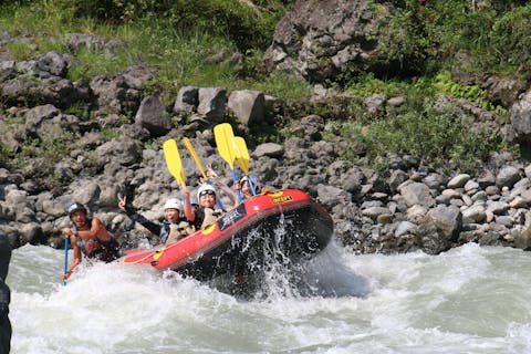 富士川ラフティングツアー（ツアー写真付き）