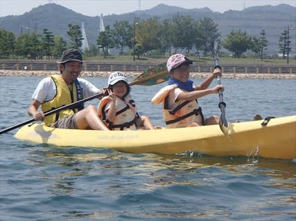 【1日】海を漕ぎ陸を走る、小鳴門海峡ウチノ海周辺1日カヤック＆バイクツアー