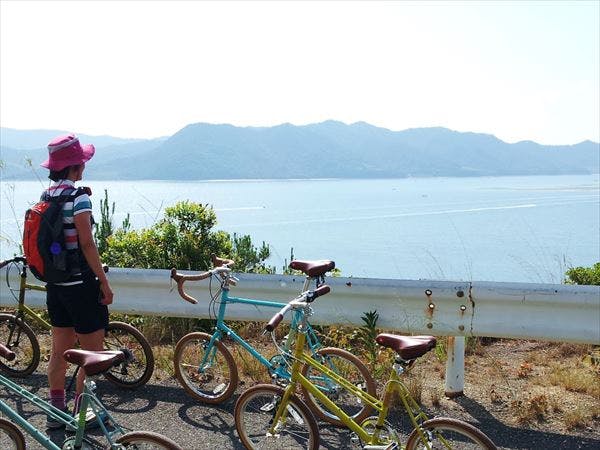 【1日】カヤック＆バイクで行く、瀬戸内海島巡りツアー1日プラン